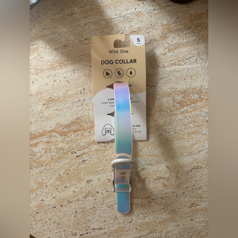 Wild Ones Waterproof Dog Collar Size Small(neck 8"-12") Limited Color Lunar - Picture 3 of 5